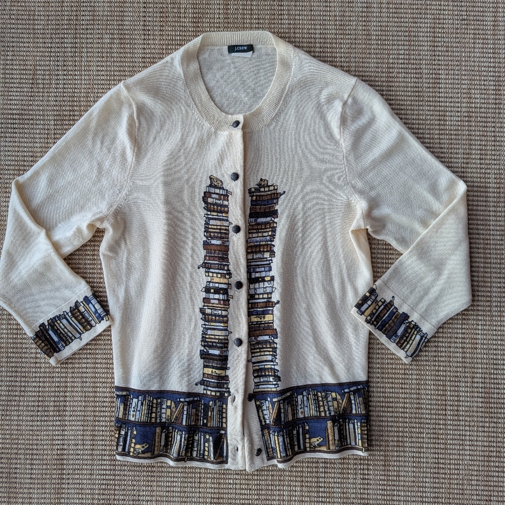 J.Crew wool library sweater